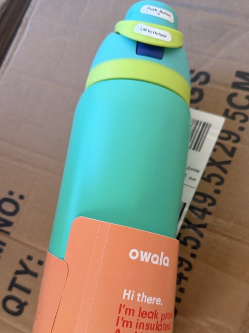 Owala Free Sip Insulated Water Bottle with Built-in Straw